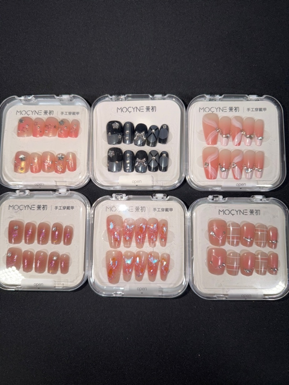 ✨ Mocyne Luxury Press-On Nail Bundle | 6 Full Sets ✨